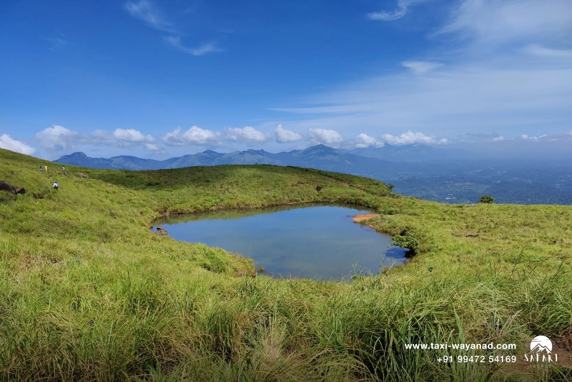 Heart-shaped lake on Chembra Peak, Wayanad, a trek that needs a separate day
